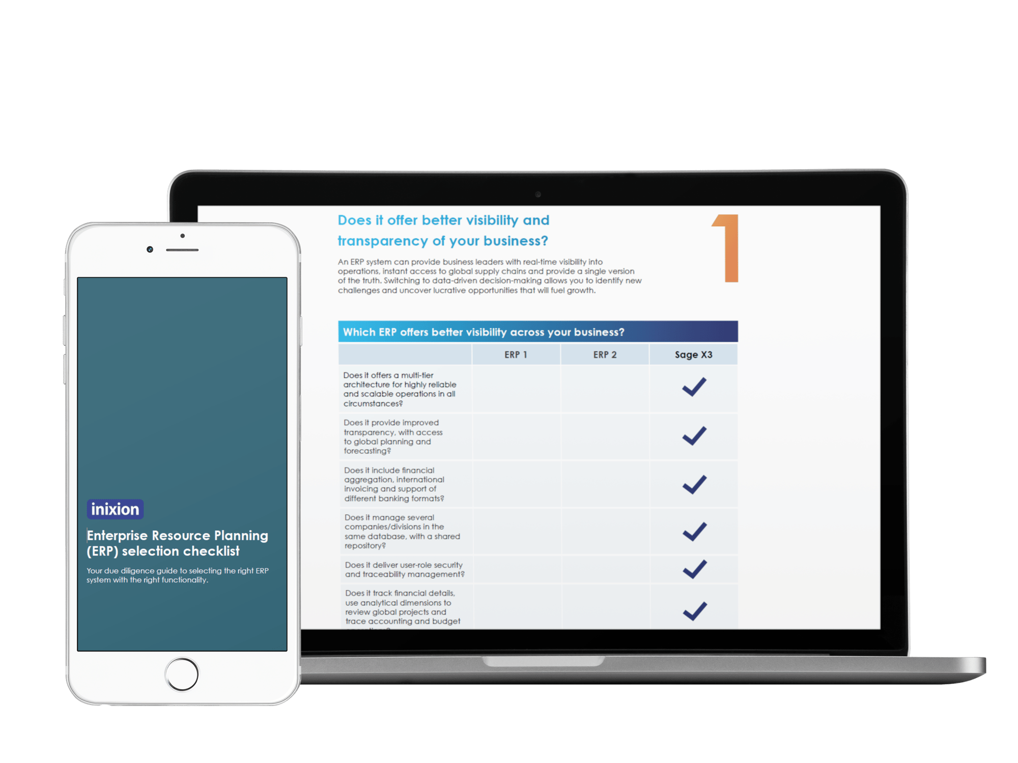 ERP Selection Checklist - iphone-macbook