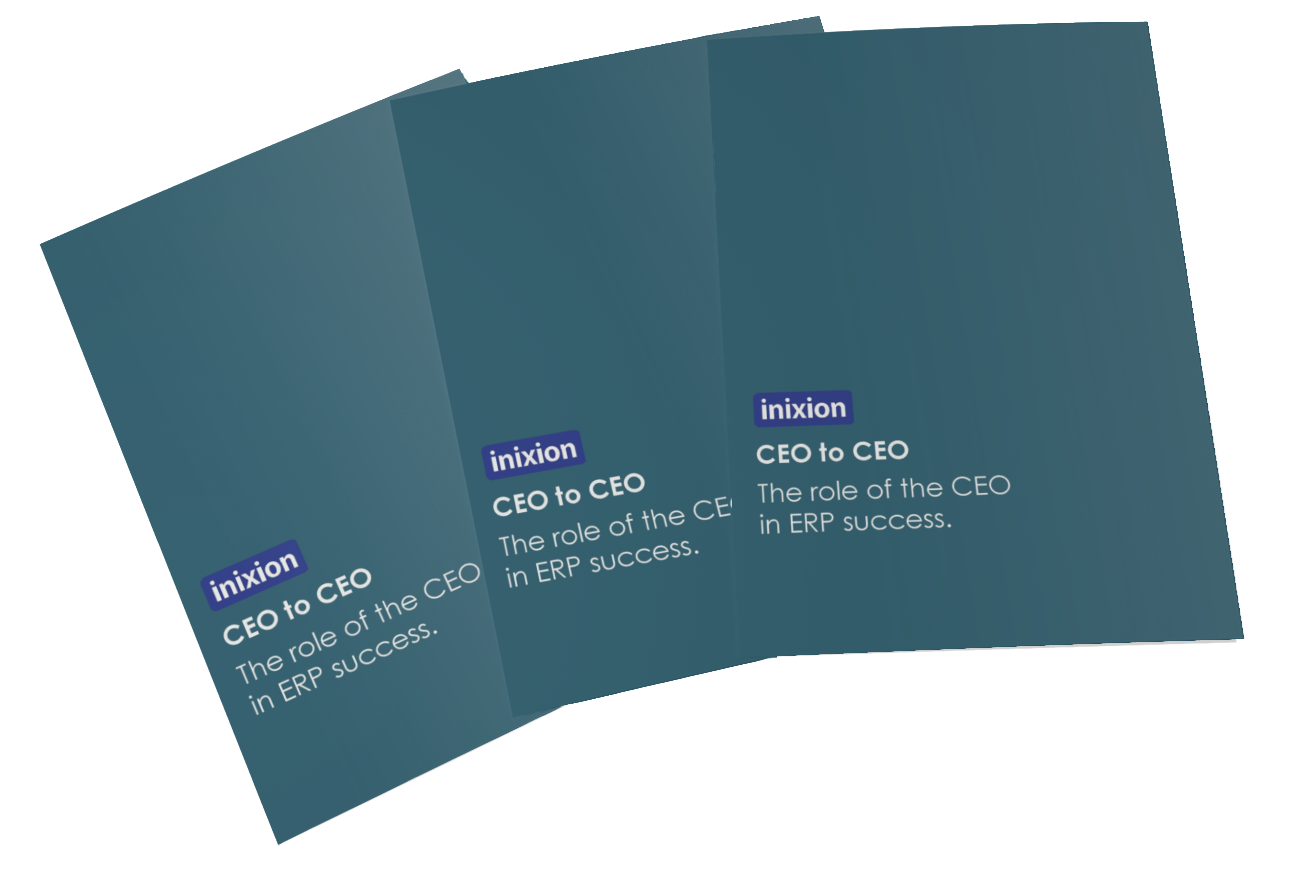 CEO to CEO brochure - front