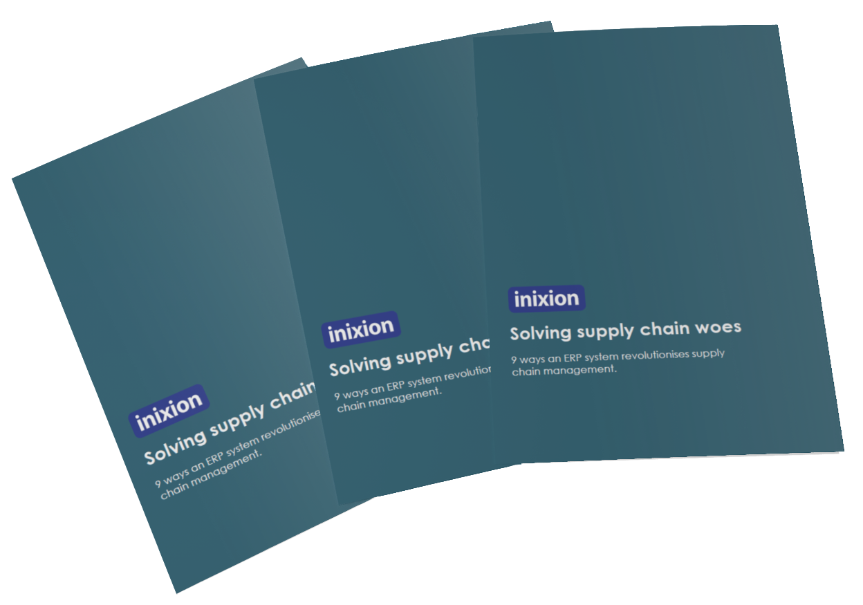 Solving supply chain woes trifold